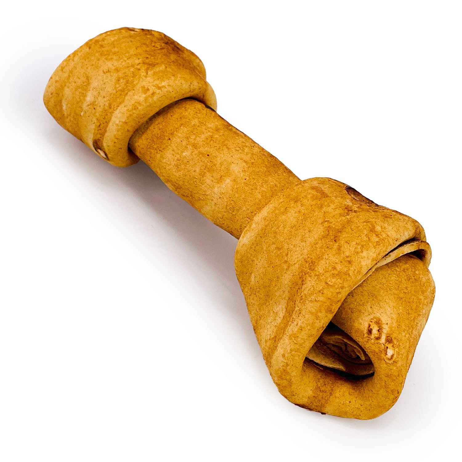 Premium 8-Inch Rawhide Dog Bones by ValueBull USA - Thick Cut, Chicken Infused, 25 Count | Natural & Safe Beef Hide, Long-Lasting Chew Toy for Dogs | No Artificial Flavors or Chemicals | Perfect for Aggressive Chewers, Training Rewards & Dental Health