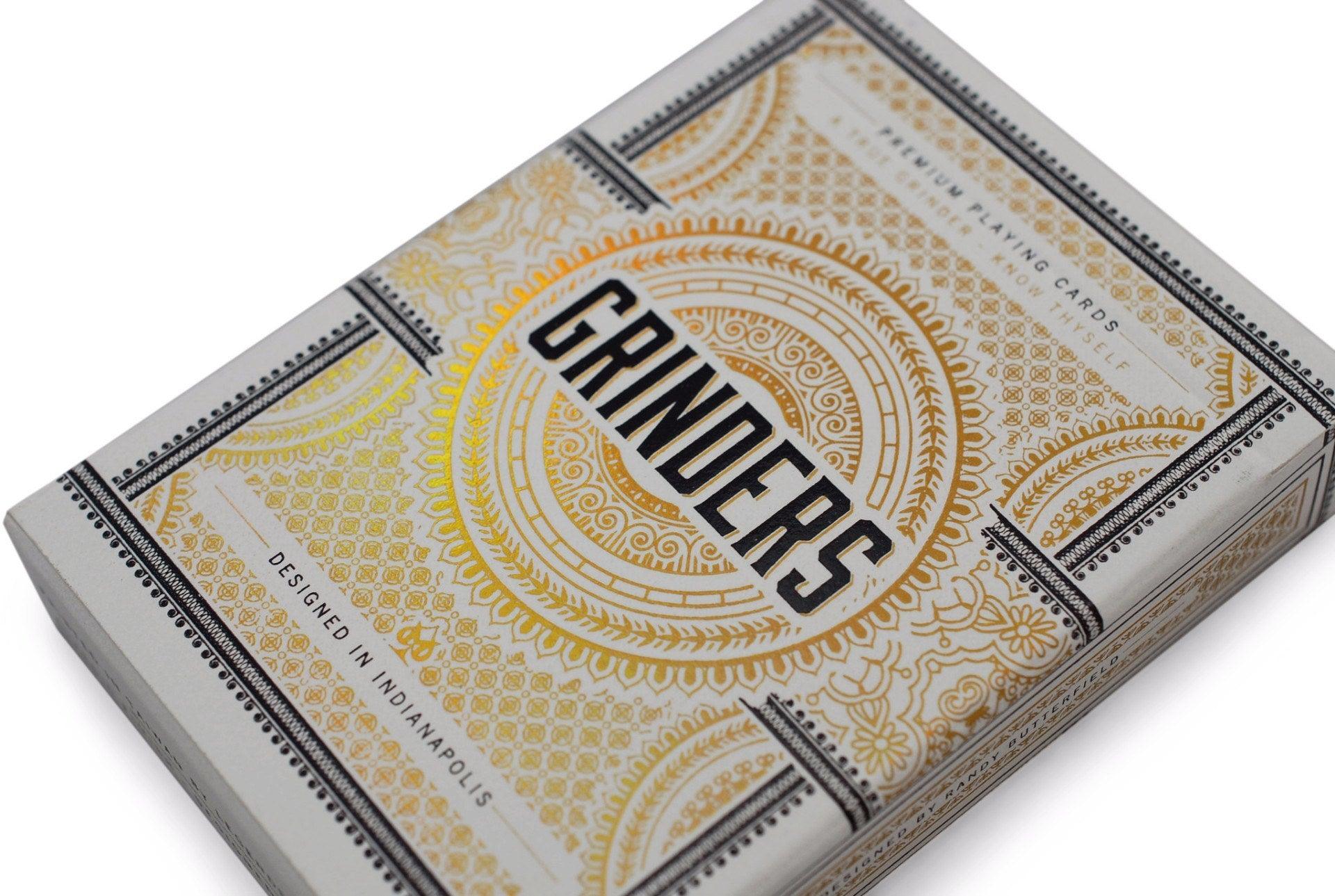 Premium White Gold Grinder - Limited Edition for Herbs & Spices | Perfect for Cooking, Baking & Crafting