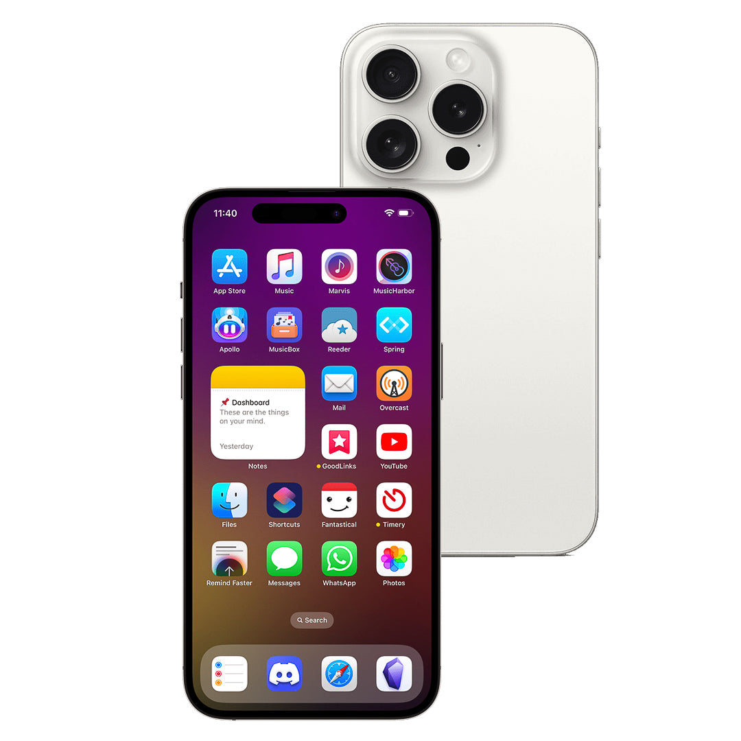 iPhone 15 Pro Max 1TB - Latest Apple Smartphone with Super Retina XDR Display | Perfect for Business Professionals & Content Creators