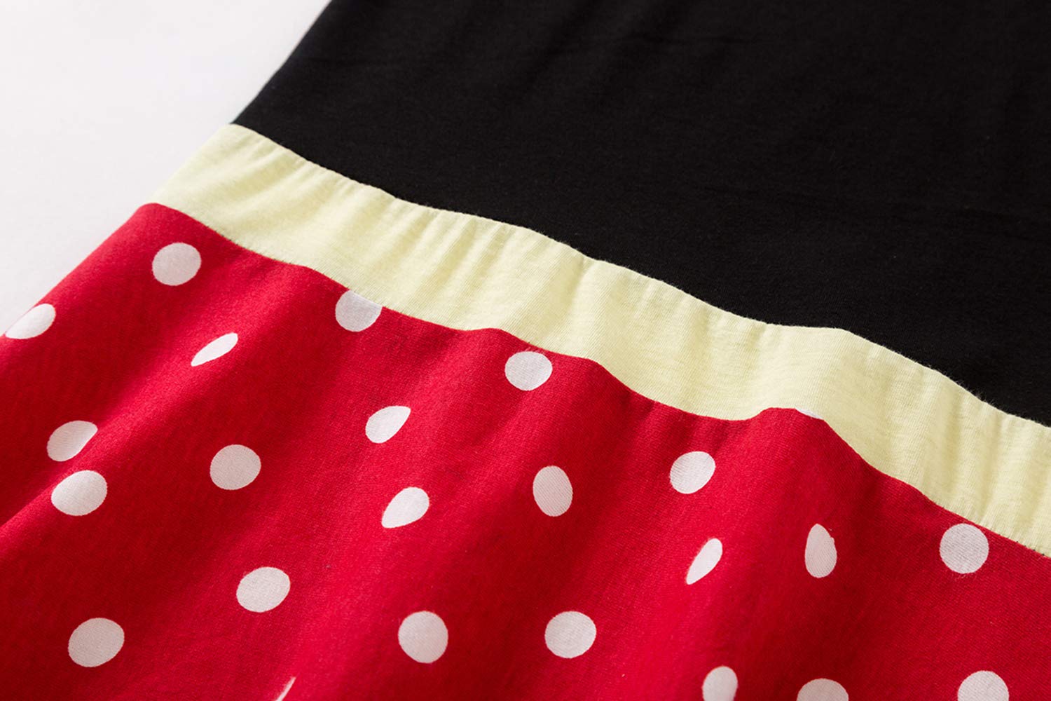 Minnie Mouse Inspired Women's Red & White Polka Dot Dress - Halloween Costume for Adults (Size S) - Perfect for Cosplay, Theme Parties & Disney Events