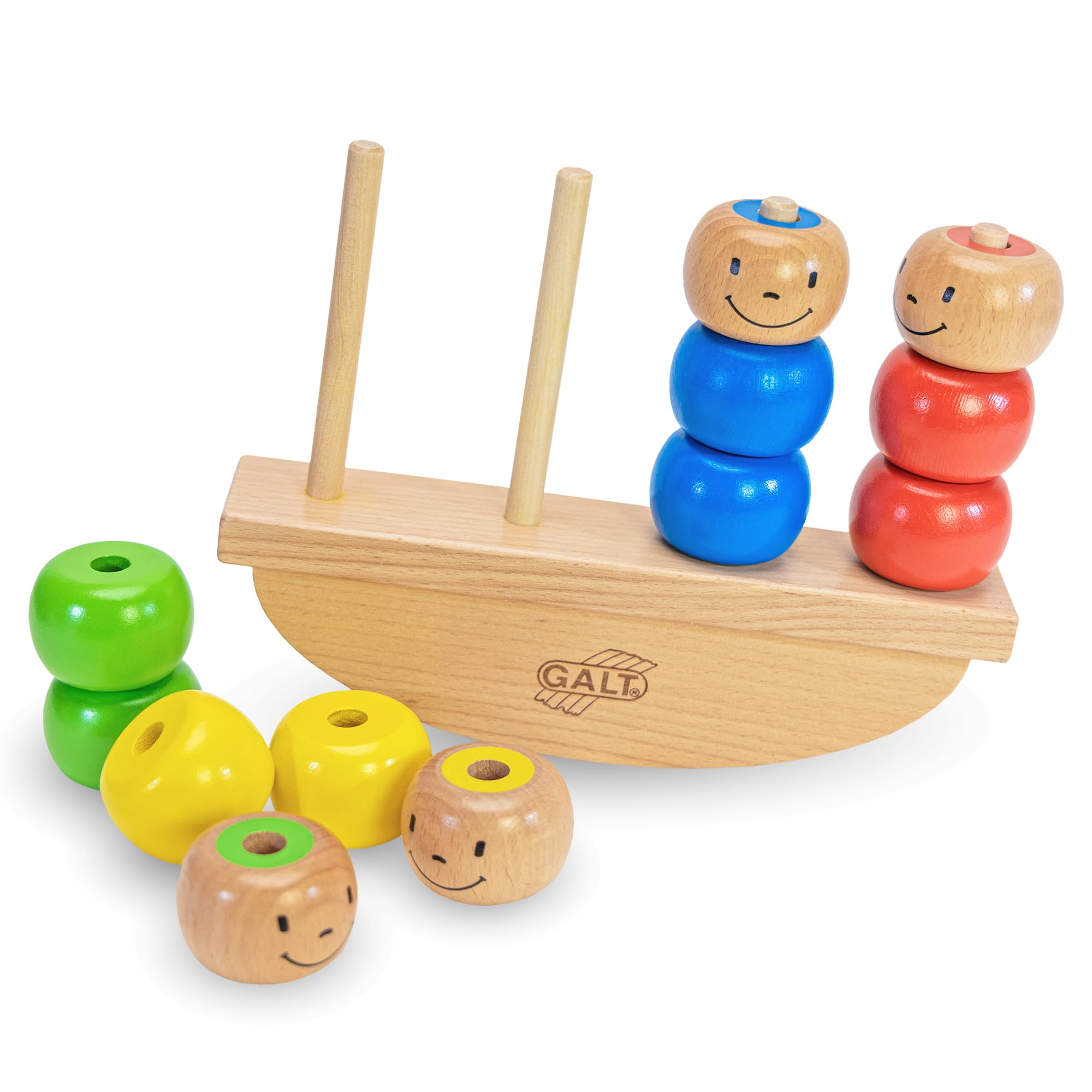 Galt Toys 1005230 See-Saw Counter - Fun & Educational Balance Toy for Kids - Perfect for Counting Games & Early Math Learning at Home or Classroom