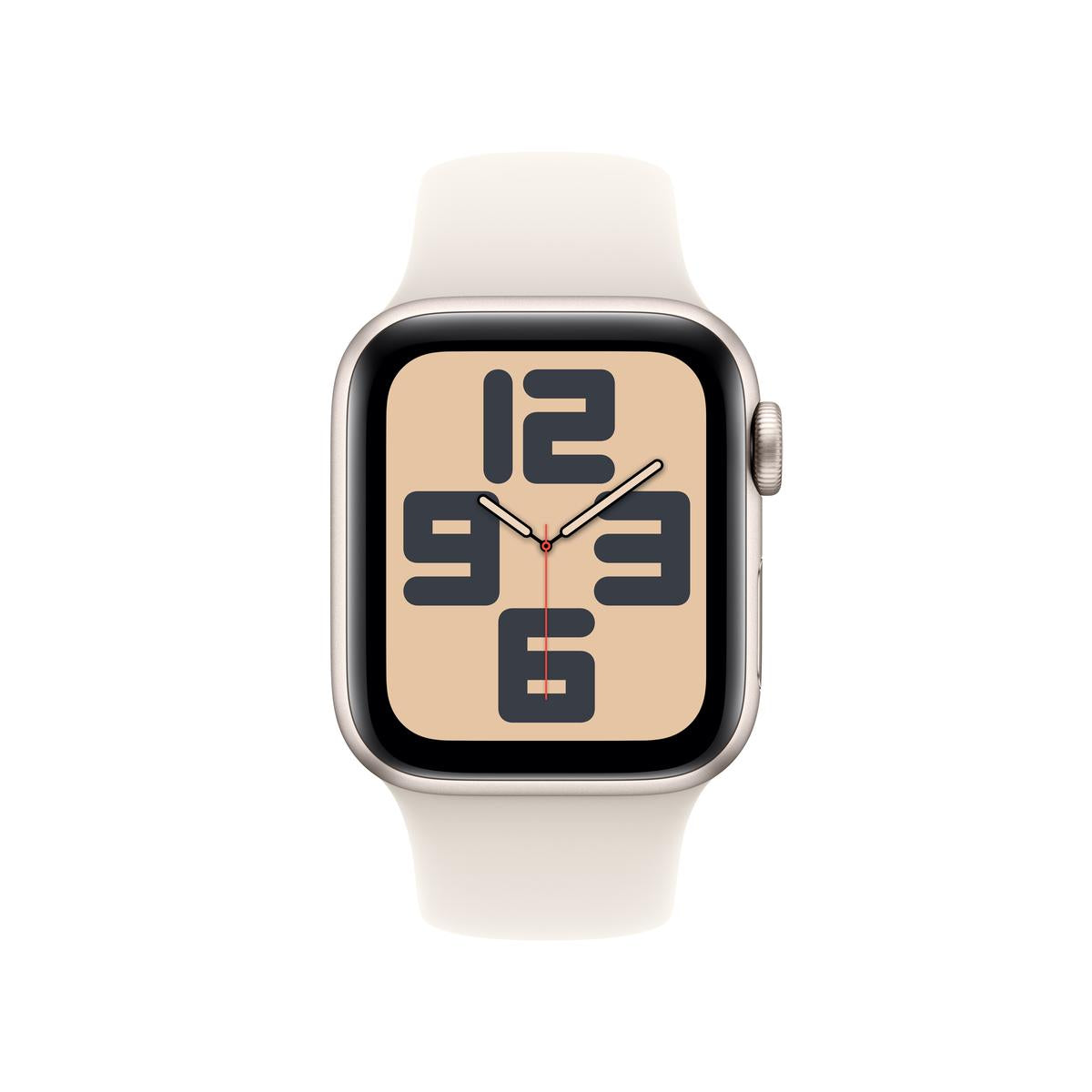 Apple Watch SE GPS (2024 Model) - Lightweight Aluminum Case Smartwatch with Fitness Tracking & Heart Rate Monitor - Perfect for Running, Workouts & Everyday Wear