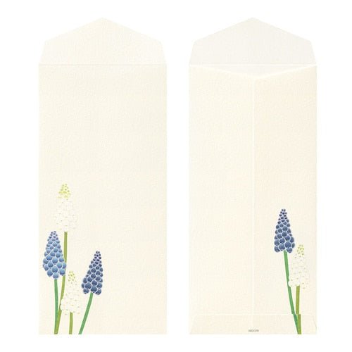 Seasons Silk Print Envelope Midori DESIGNPHIL - Elegant Japanese Style Stationery for Letter Writing, Gift Wrapping & Scrapbooking