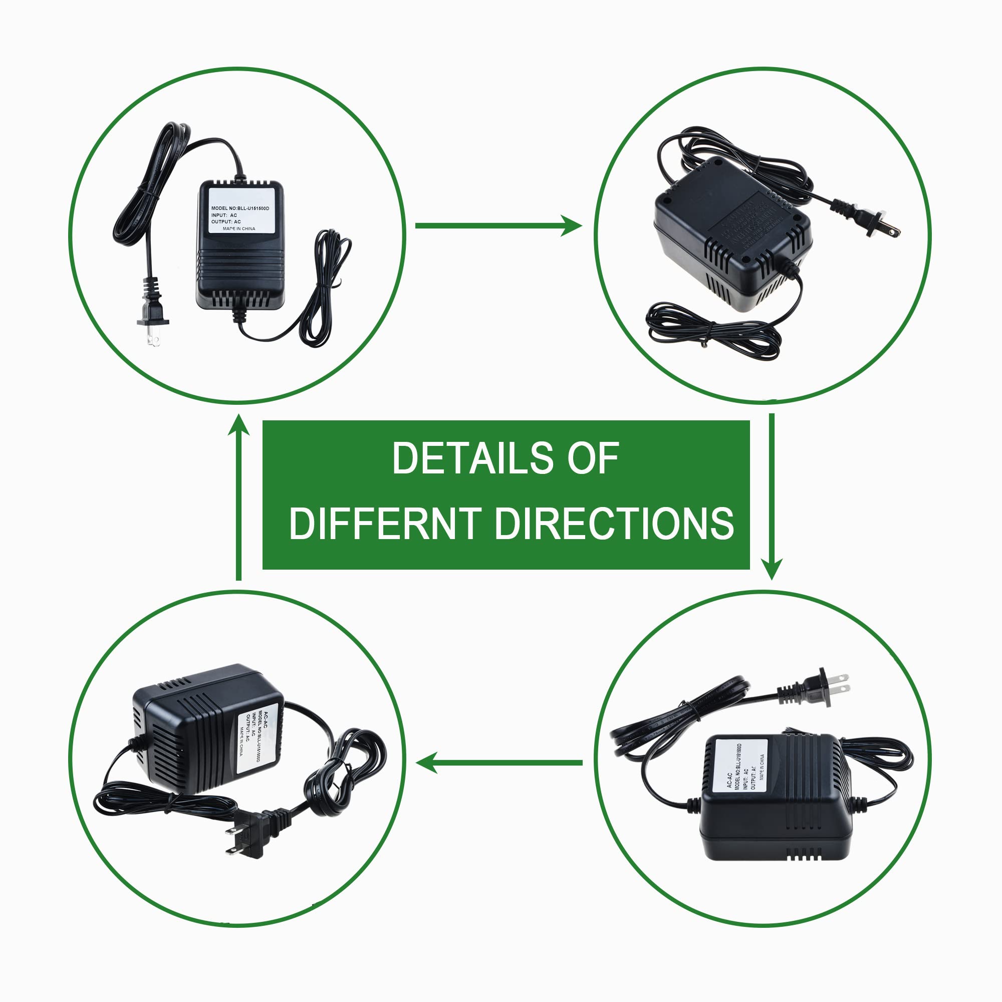 Dysead AC Adapter Replacement for Uniden D3280-2 DECT 6.0 Bluetooth Cordless Phone Handset - Power Supply Charger Cord PSU (Compatible with Handset Charging Only, Not Base Unit) - Perfect for Home Office Phone Charging Needs