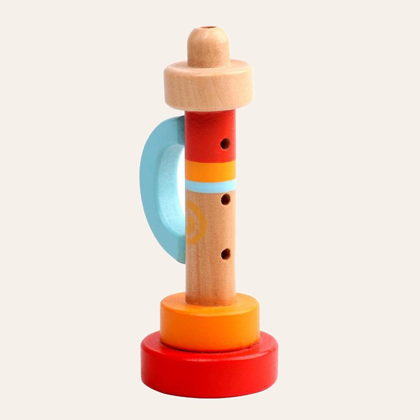 Wooden Trumpet Toy for Kids - Musical Instrument for Pretend Play & Early Learning - Perfect for Birthday Gifts, Classroom Activities & Music Exploration
