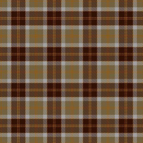 Bannockbane Orange Stripes Tartan Plaid Scarf - Traditional Scottish Wool Wrap for Men & Women - Perfect for Winter, Fall Fashion & Outdoor Activities