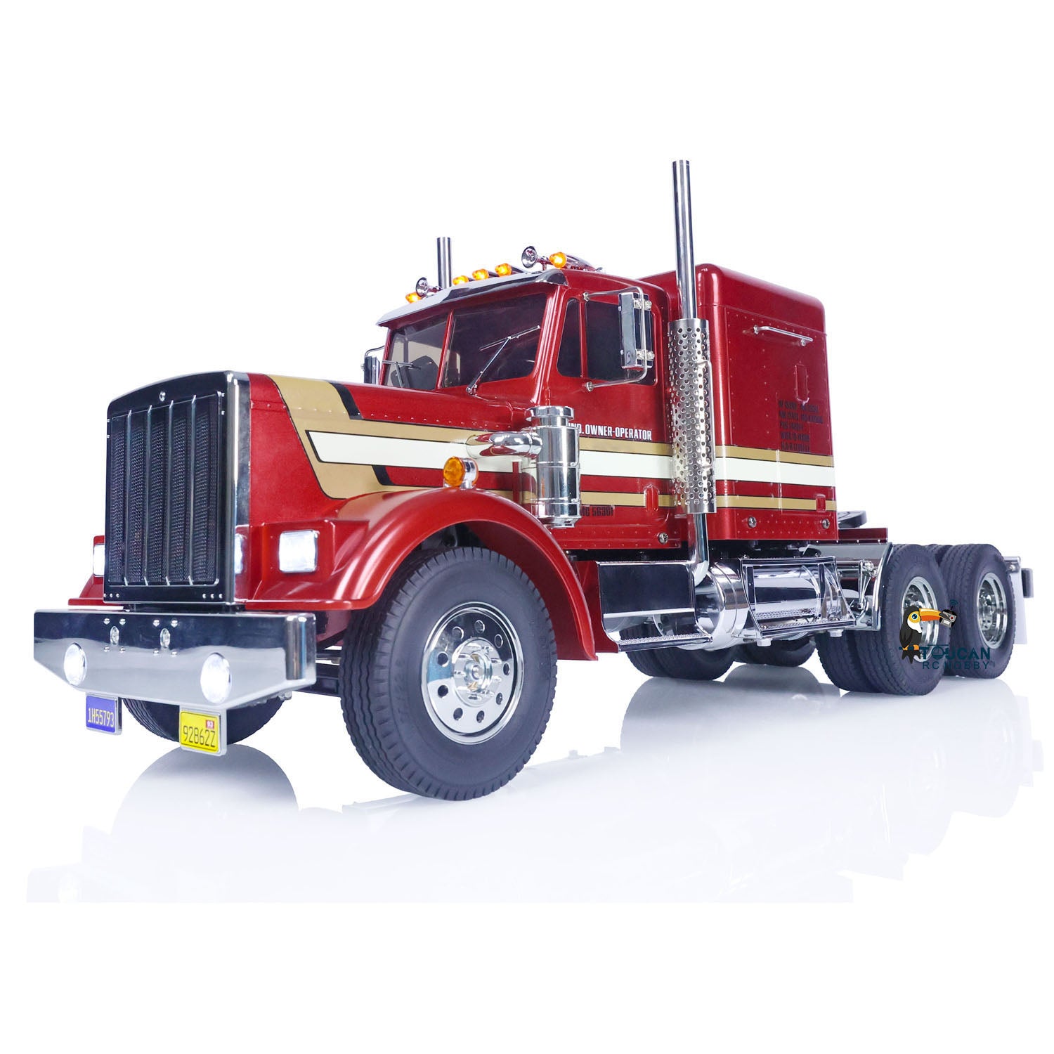 TAMIYA 1/14 Scale 6x4 RC Tractor Truck Model 56301 - Ready-to-Run RTR with Sound & Light System, ESC - Remote Control Construction Vehicle Toy for Adults & Kids - Perfect for Off-Road Racing, Construction Play & Collecting