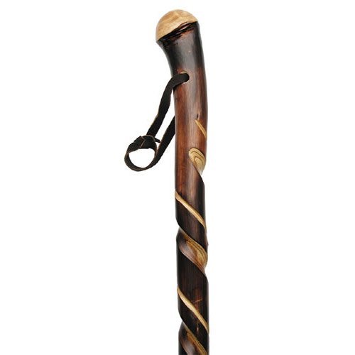 Unisex Wooden Knob Cane - Natural Chestnut Finish | Lightweight Walking Stick for Seniors & Mobility Support | Perfect Gift for Elderly & Disabled | Indoor/Outdoor Use | Item #DHAR-9769400