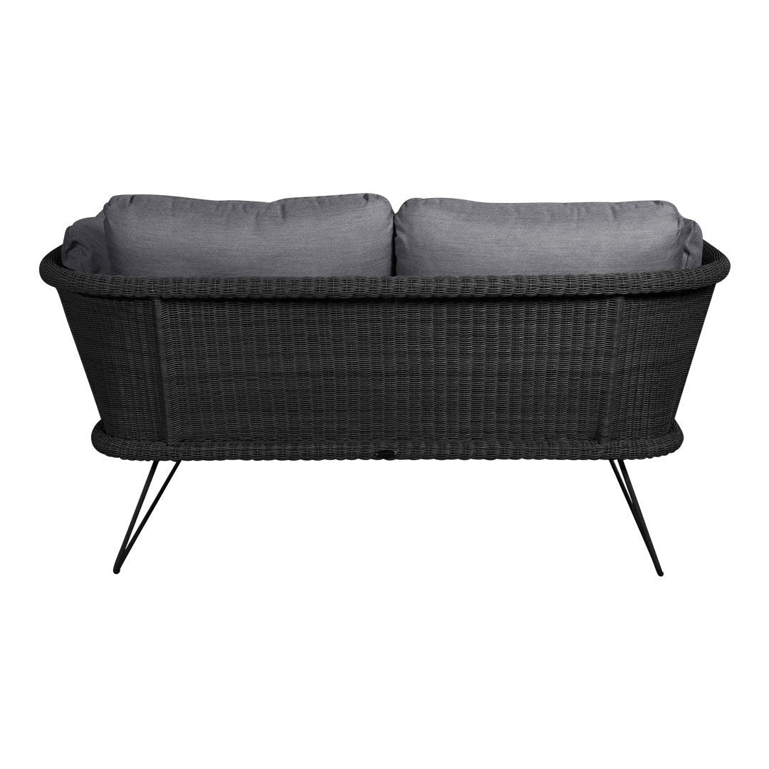 Horizon Outdoor Daybed - Waterproof Wicker Patio Furniture with Cushions for Garden, Poolside, Backyard - Perfect for Lounging, Sunbathing, Relaxing
