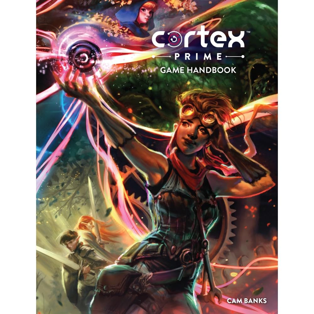 Cortex Prime RPG: Core Rulebook Hardcover - Tabletop Roleplaying Game for Fantasy, Sci-Fi & Adventure Campaigns