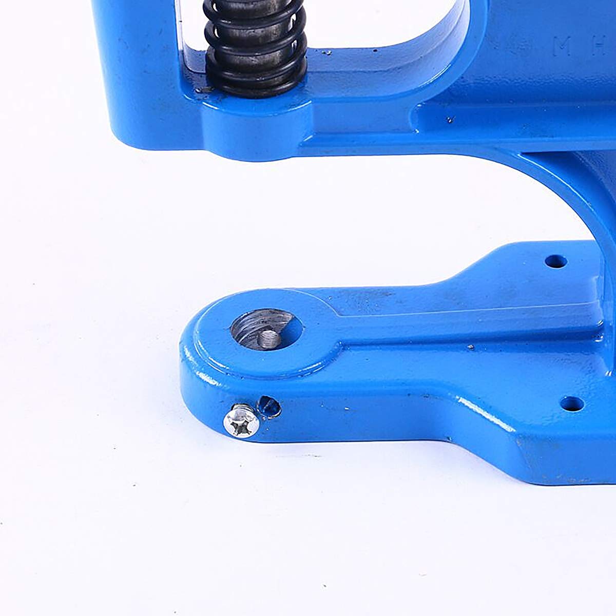 Hand Press Grommet Machine - Metal Snap Button & Rivet Tool for Jeans, Leather, Fabric - Includes Punching Dies & Handle Cover | DIY Clothing Repair, Crafting, Upholstery Projects