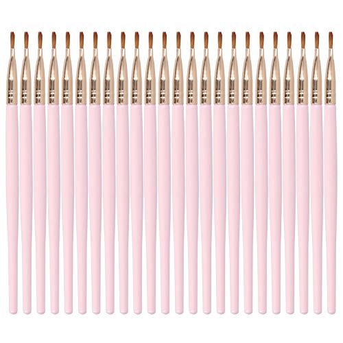 24pcs Soft Lip Brush Set - Portable Makeup Tools for Women & Girls | Perfect for Lipstick & Cosmetic Application