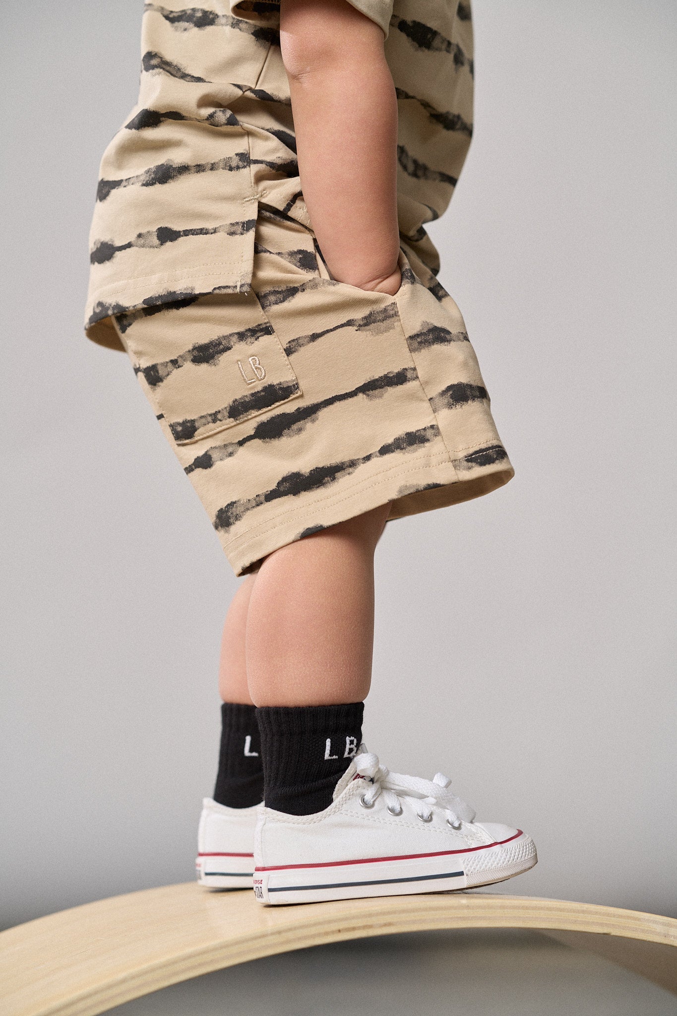 Static Stripe Short - Trendy Striped Casual Shorts for Men & Women | Perfect for Summer, Beach, and Outdoor Activities