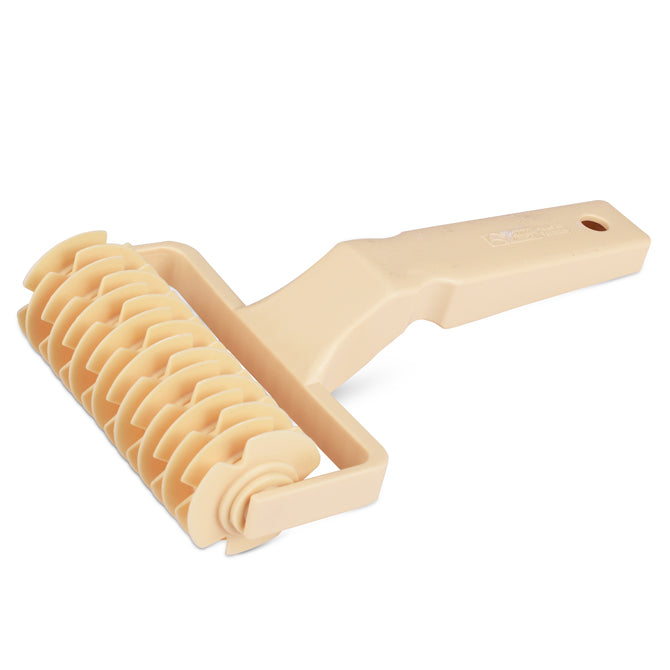 Premium Stainless Steel Lattice Dough Roller for Baking - Perfect for Pies, Cookies & Pastry Making - Ideal for Home Bakers & Professional Chefs