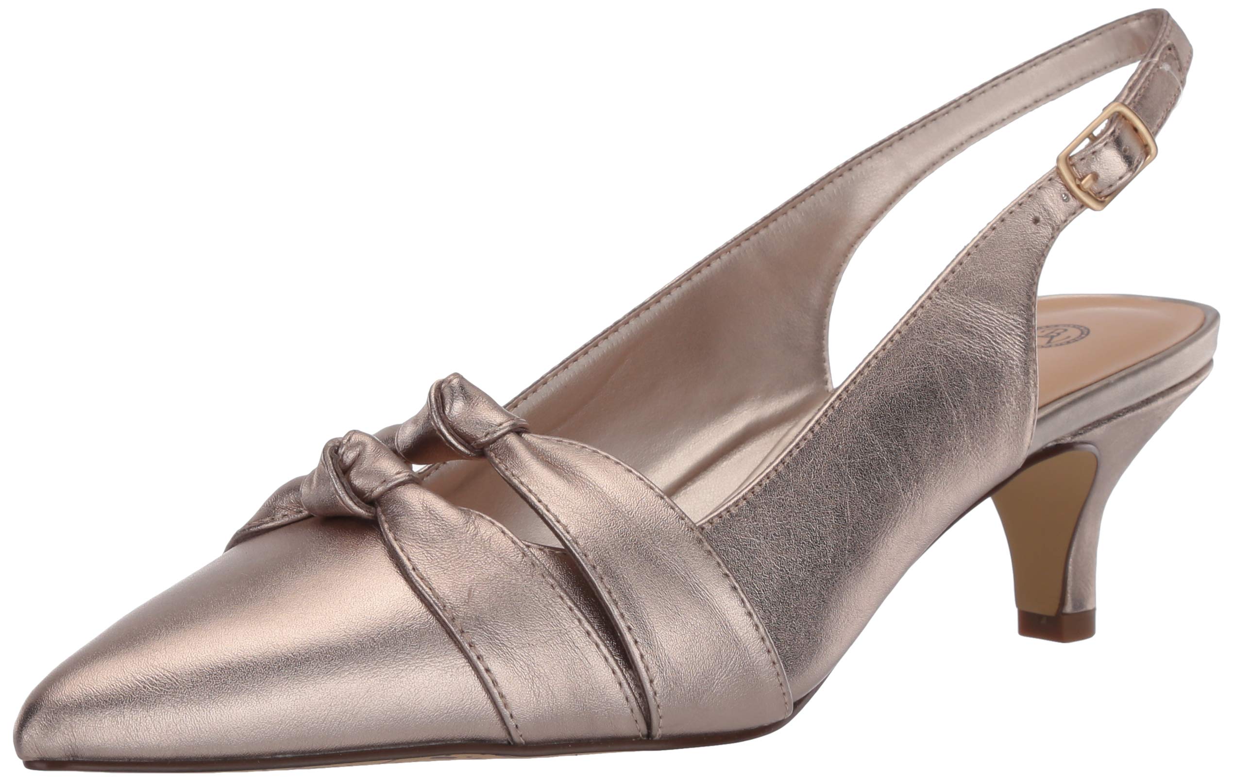 Bella Vita Women's Comfortable Low Heel Pumps - Stylish Pointed Toe Dress Shoes for Work, Office & Formal Occasions