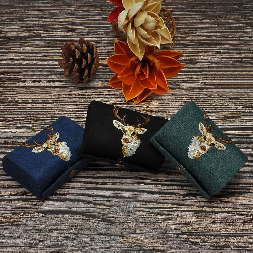 Travel Lipstick Case Holder with Mirror - Portable Lip Gloss & Lip Balm Storage Organizer for Women, Dark Green Cosmetic Bag - Perfect for Makeup On-The-Go & Travel Essentials