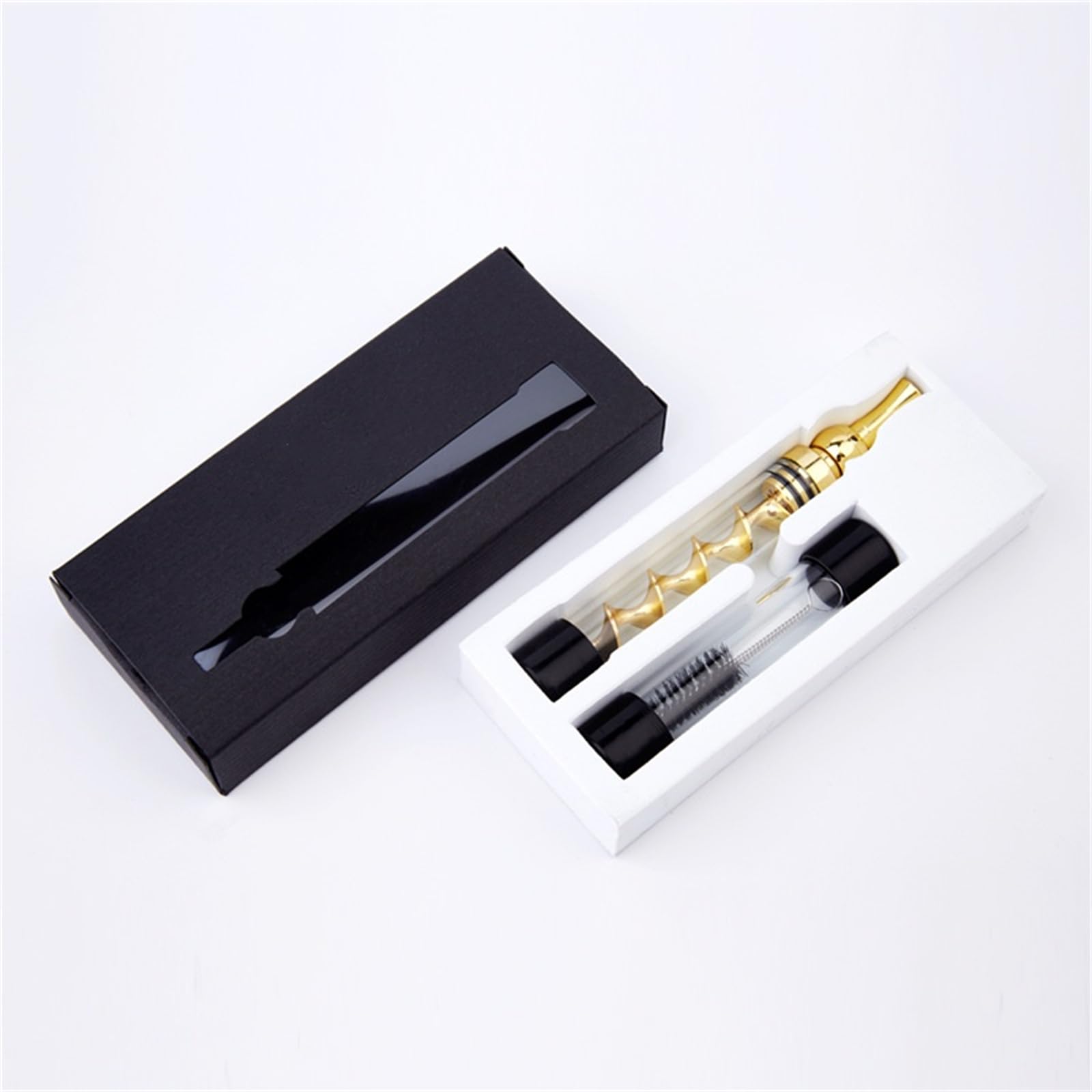 Premium Portable Glass Twisty Blunt Pipe - Easy to Clean with Adjustable Chamber | Perfect for Travel, Camping & Outdoor Smoking Sessions