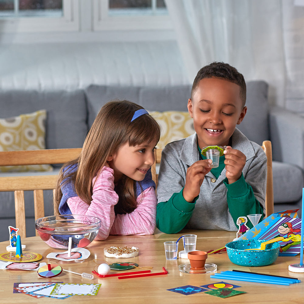 Kids First Stepping into Science Kit - Fun STEM Learning Toys for Children Ages 5+ | Perfect for Home Experiments, Classroom Activities & Birthday Gifts