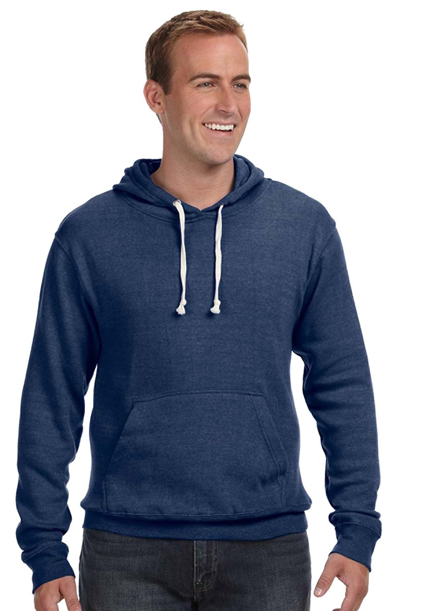J. America Triblend Pullover Fleece Hoodie - Soft & Warm Unisex Pullover Sweatshirt for Men & Women | Perfect for Outdoor Activities, Casual Wear & Cold Weather Layering