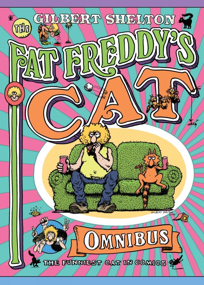 Fat Freddy's Cat Omnibus - Complete Comic Collection | Classic Underground Comics for Adults | Perfect for Comic Enthusiasts & Collectors