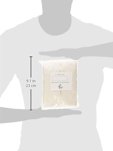 Premium Empty Tea Bags Bulk - 2 x 3 Inches, 5000 Count - DIY Loose Leaf Tea Bags for Home Brewing, Gift Packaging & Tea Business Supplies
