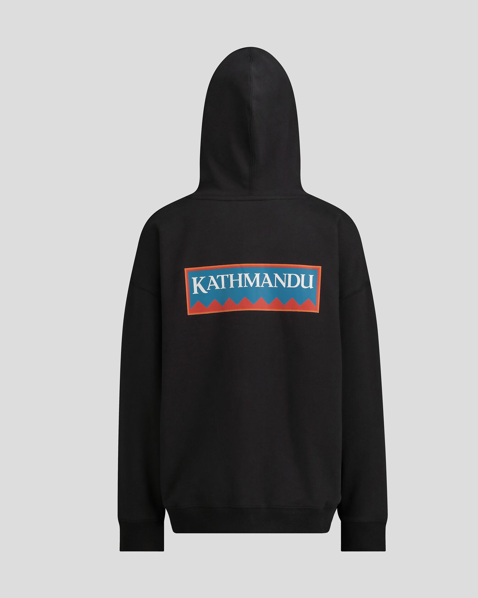 Heritage Logo Slouchy Lightweight Hoodie for Women - Black Stingray | Cozy Casual Wear for Everyday, Lounge & Street Style
