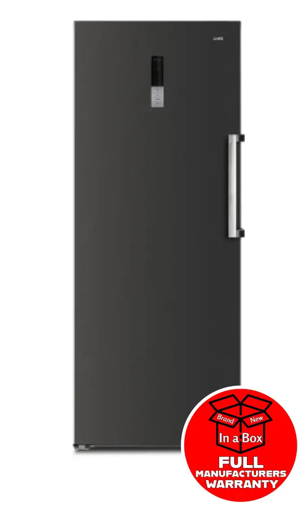 CHiQ CSH379NBSL3 380L No Frost Hybrid Refrigerator Freezer Combo - Black Steel Left Hinge Door | Energy Efficient, Spacious Design for Kitchen, Home, Office or Restaurant Use
