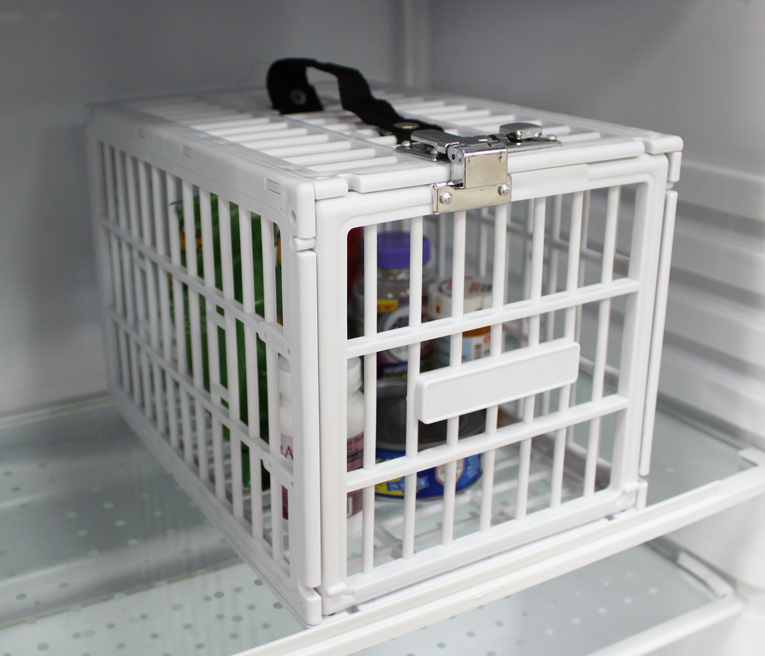 5-Star Fridge Safe Box Locker - Secure Food Storage Container for Refrigerator | Perfect for Offices, Dorms & Travel | BPA-Free & Leakproof Design