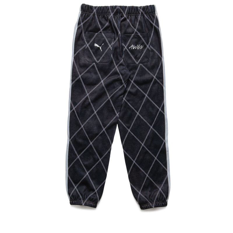 A$AP Rocky x Puma Distressed Sweatpants for Men - Black Joggers with Ripped Details | Streetwear Fashion, Hip Hop Style, Casual Lounge Pants for Gym & Everyday Wear