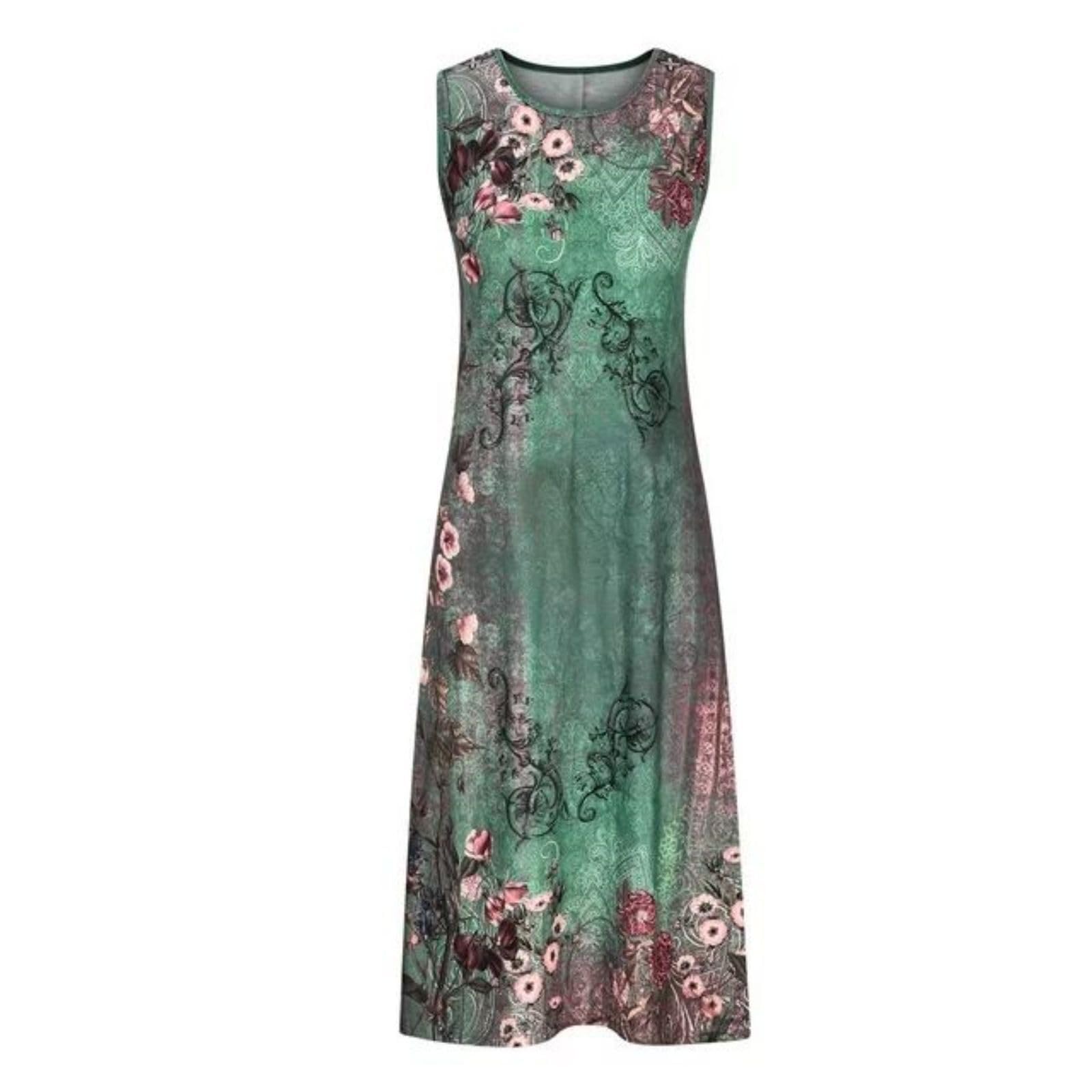 Women's Boho Floral Wedding Guest Midi Dress with Jacket - 2 Piece Set for Summer Cocktail Parties, Garden Weddings & Special Occasions