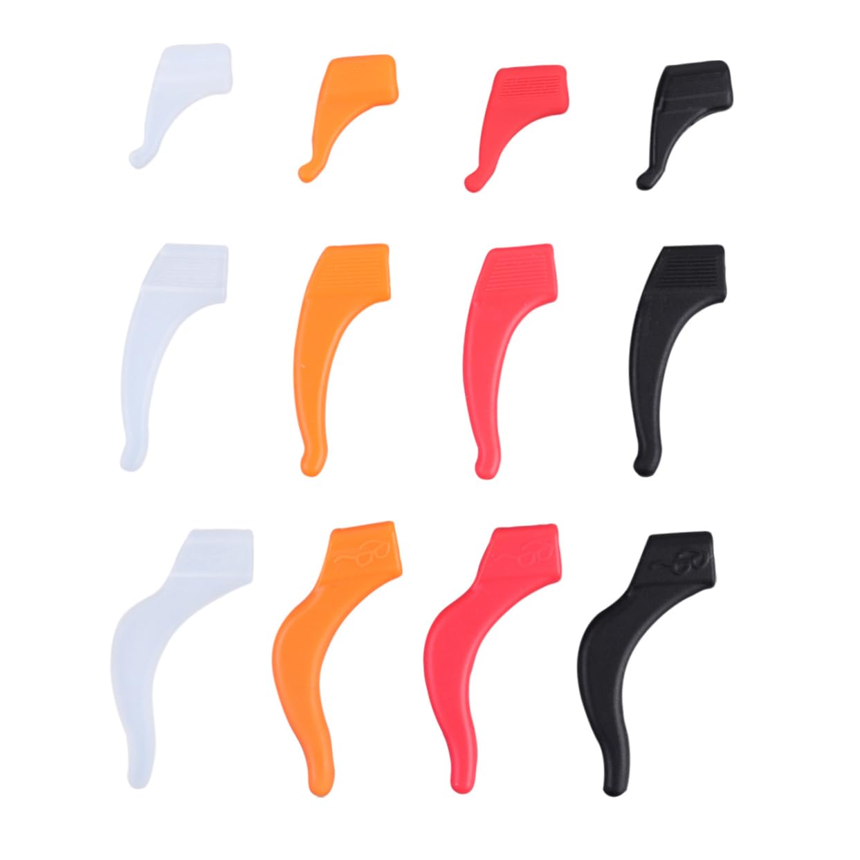 Gatuida 72 Pairs Glasses Ear Hooks - Silicone Eyeglass Holders, Sunglass Grips, Anti-Slip Nose Pads - Perfect for Reading, Driving, Sports & Outdoor Activities