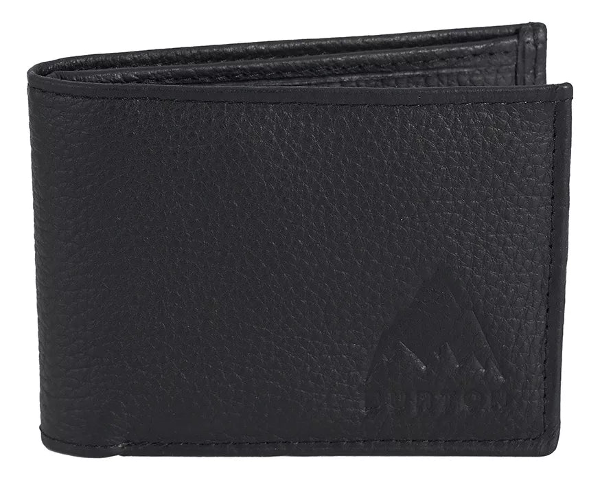 Burton Mountain Leather Wallet for Men - Slim RFID Blocking Bifold Wallet - Perfect for Travel, Business & Everyday Use