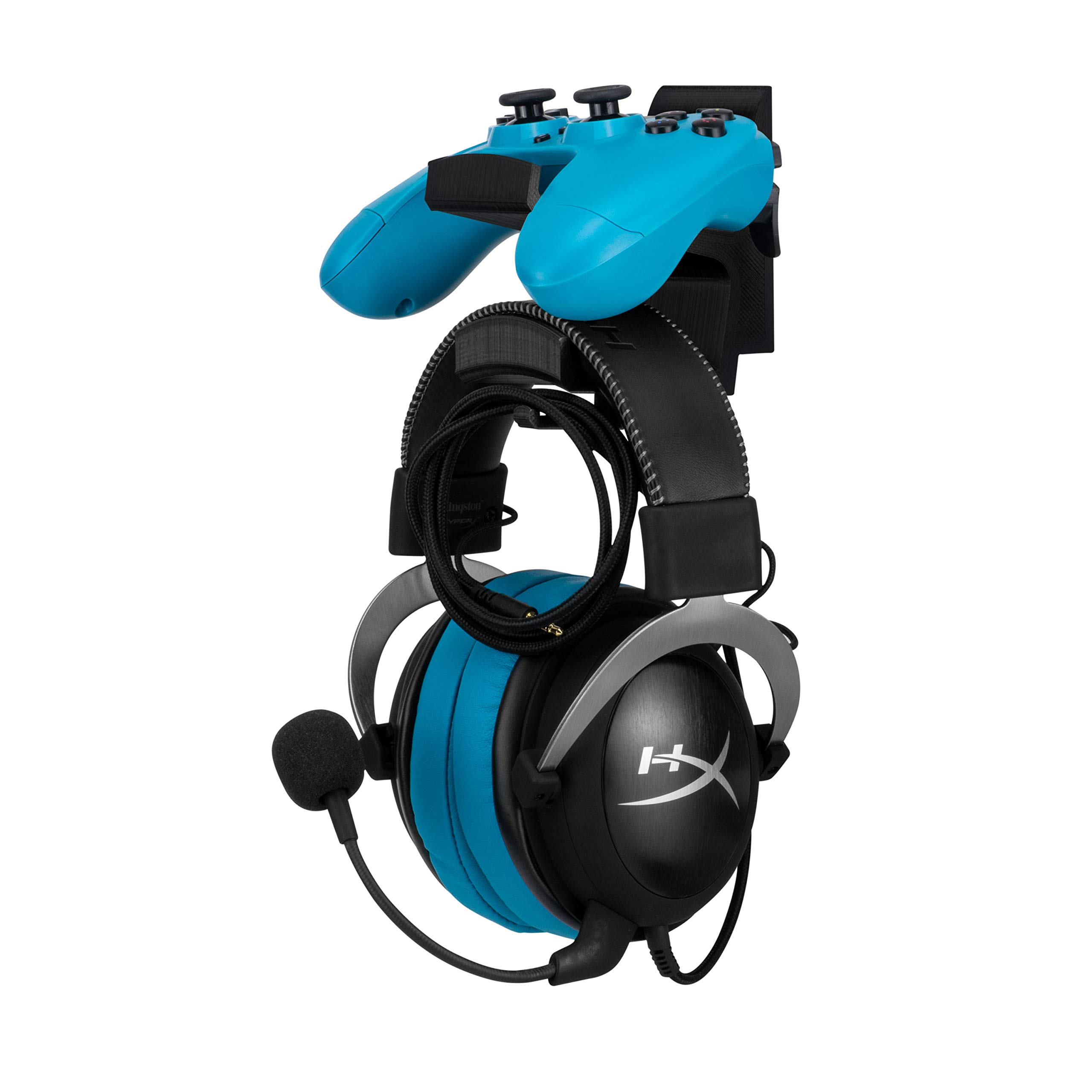 BRAINWAVZ STORIO Gamepad & Headphone Stand for Xbox, PS5, Switch, PC - Gaming Setup Organizer