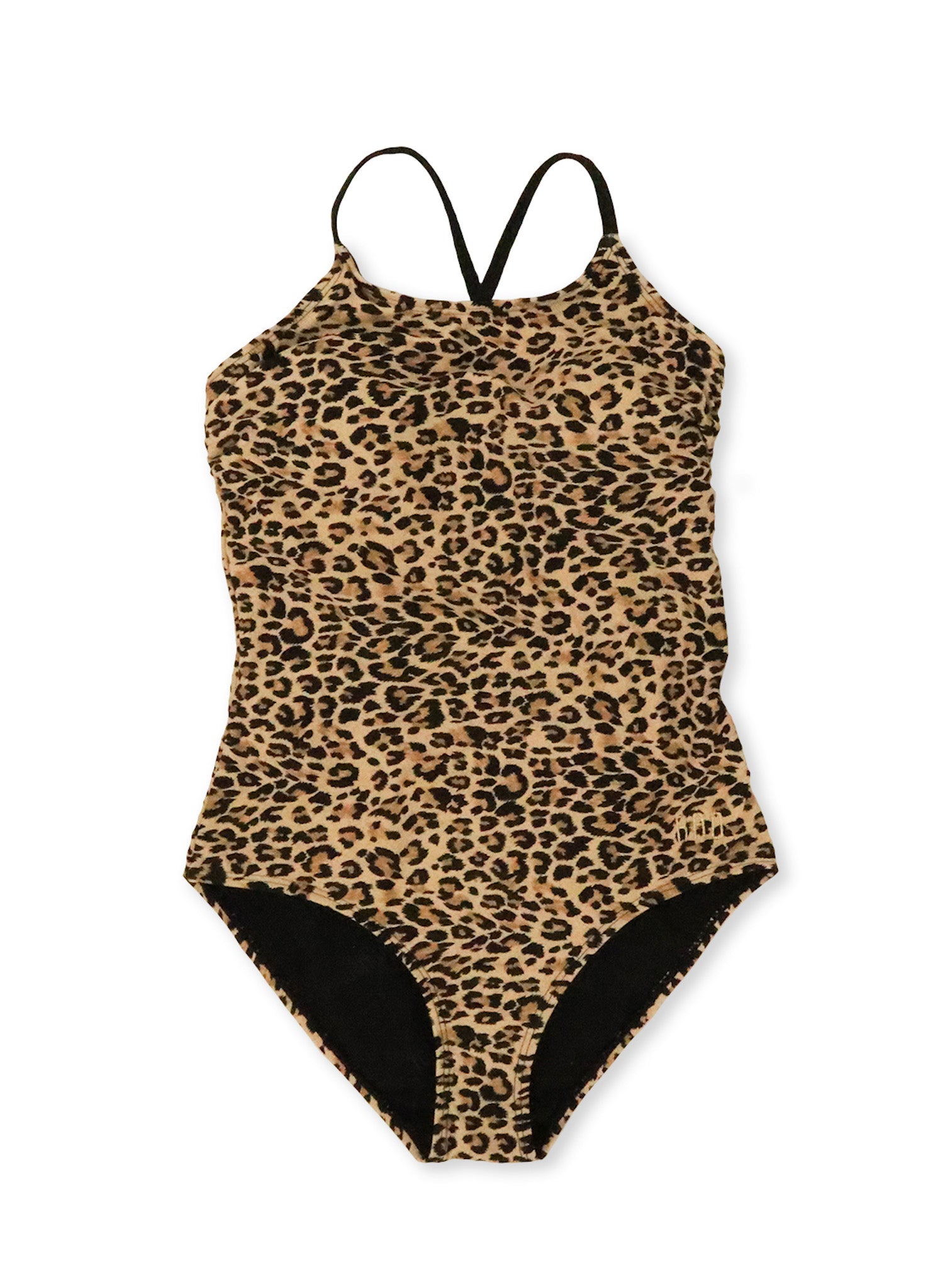Ashley Leopard Print One-Piece Swimsuit for Little Girls - $32 | Perfect for Beach, Pool, and Summer Vacations