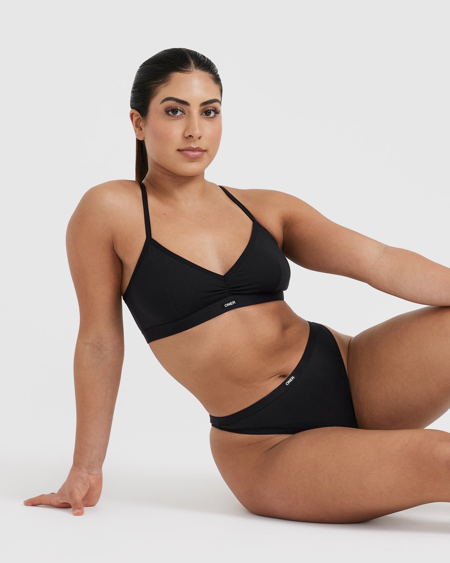 Soft Classic Bralette - Comfortable Wireless Bra for Women | Black | Perfect for Yoga, Lounge & Everyday Wear