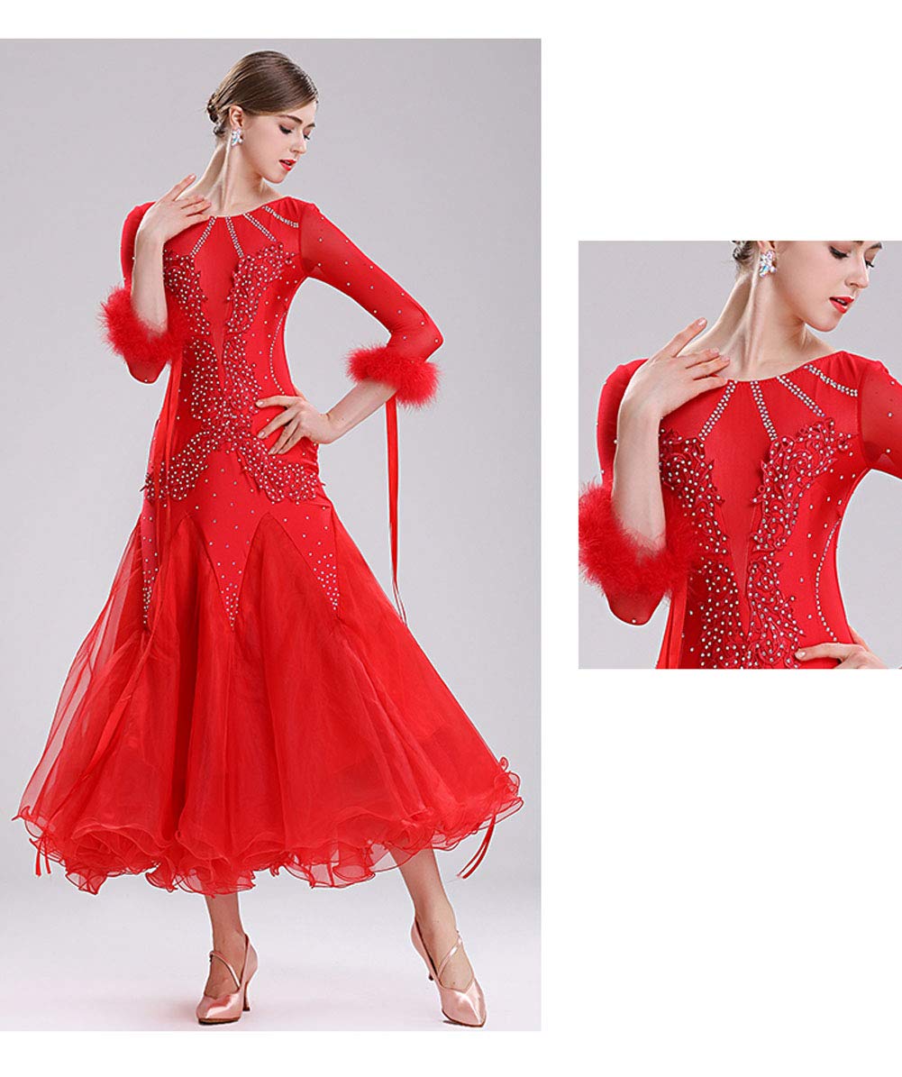 Elegant Ballroom Dance Dresses for Women - Perfect for Latin, Waltz & Competition - Formal Evening Gowns for Dance Performances & Social Events