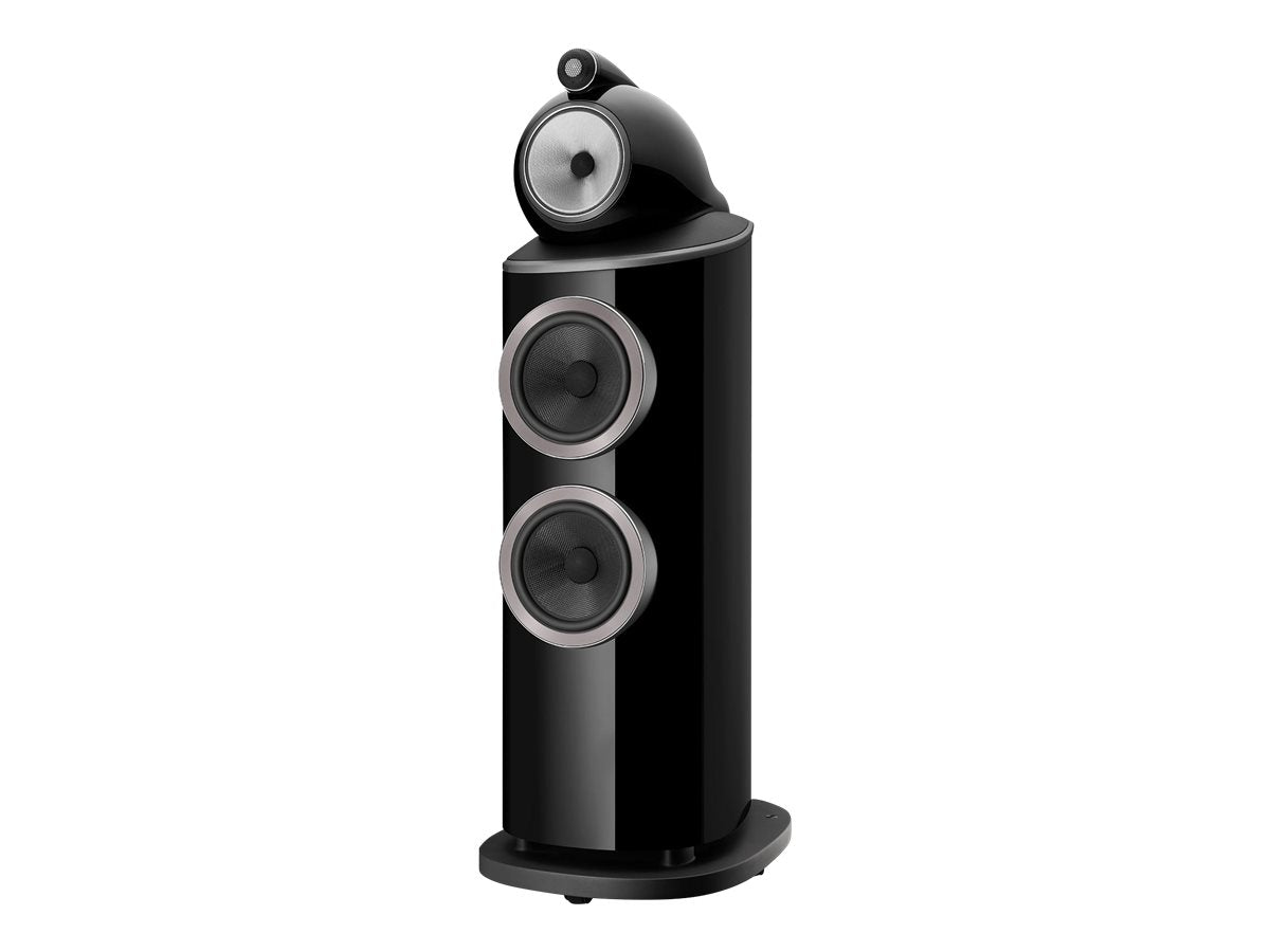Bowers & Wilkins 802 D4 Premium Floorstanding Speakers (Pair) - High-End Audio for Home Theater & Music Listening