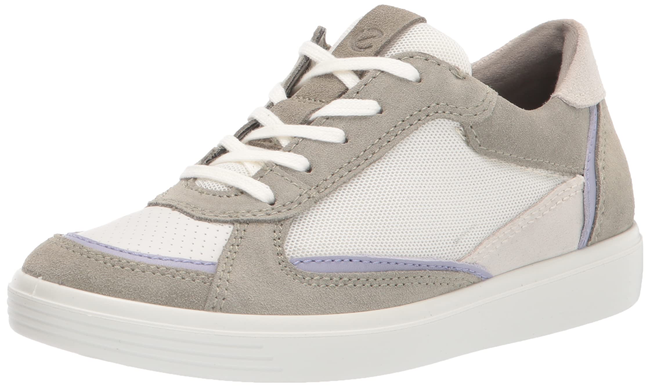 ECCO Women's Soft Classic Retro Tie Sneakers - Comfortable Casual Walking Shoes for Women - Perfect for Work, Travel & Everyday Wear