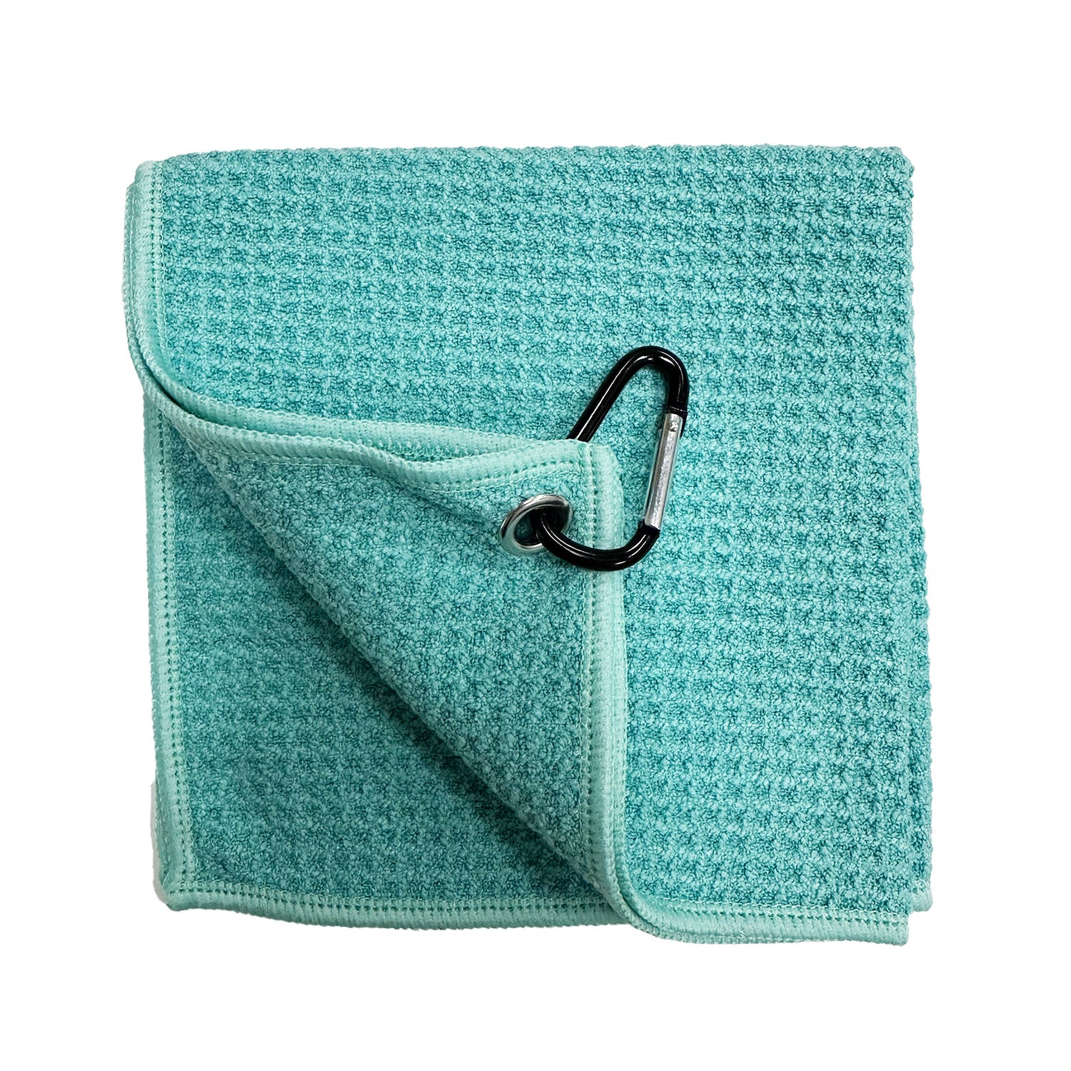 I.XXI Barista Waffle Waffle Weave Cleaning Towel with Hook - Premium Absorbent Microfiber Cloth for Coffee Machines, Kitchen & Countertop Cleaning