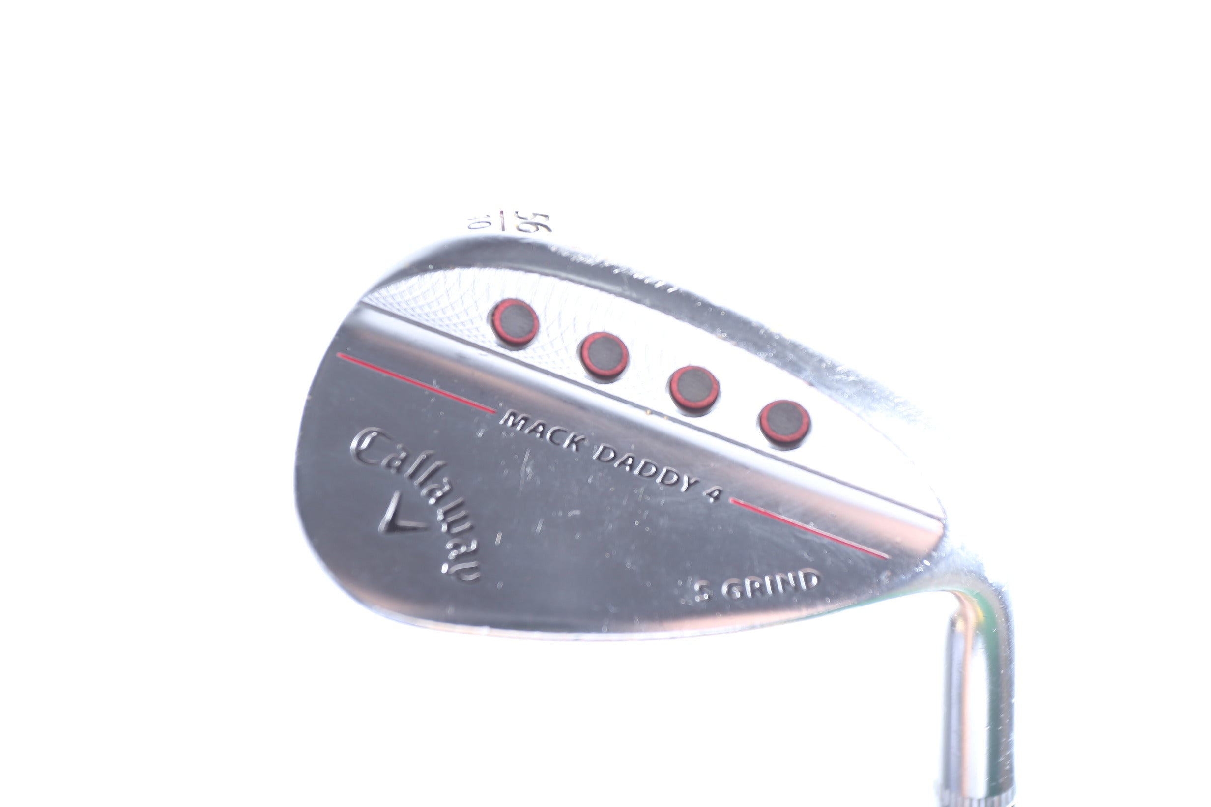 Used Callaway MD4 Chrome Sand Wedge - Right Handed 56° Stiff Flex Golf Club for Bunker Shots & Short Game Precision