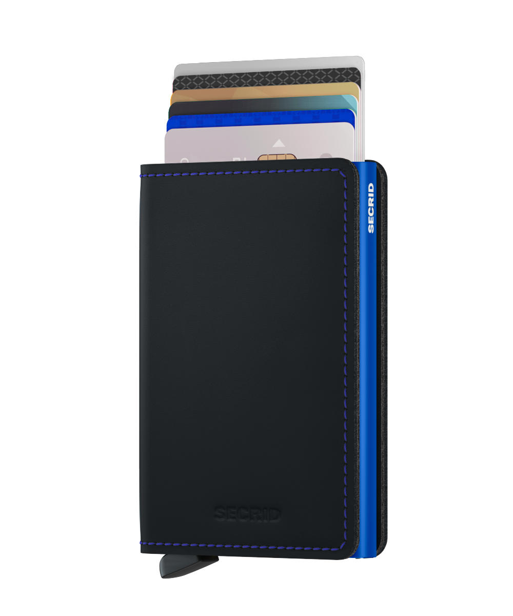SECRID Slimwallet Matte - RFID Blocking Minimalist Wallet for Men & Women | Ultra-Thin & Durable | Perfect for Travel, Business & Everyday Use