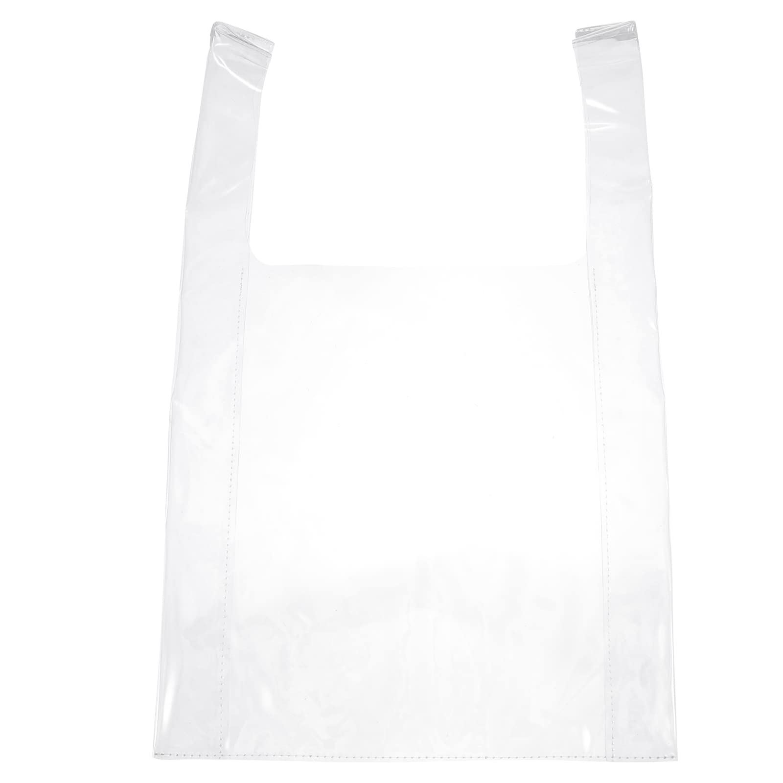 Eco-Friendly Large Capacity Foldable Shopping Bag - Transparent Reusable Grocery Tote for Daily Use, Travel & Storage | Portable & Durable