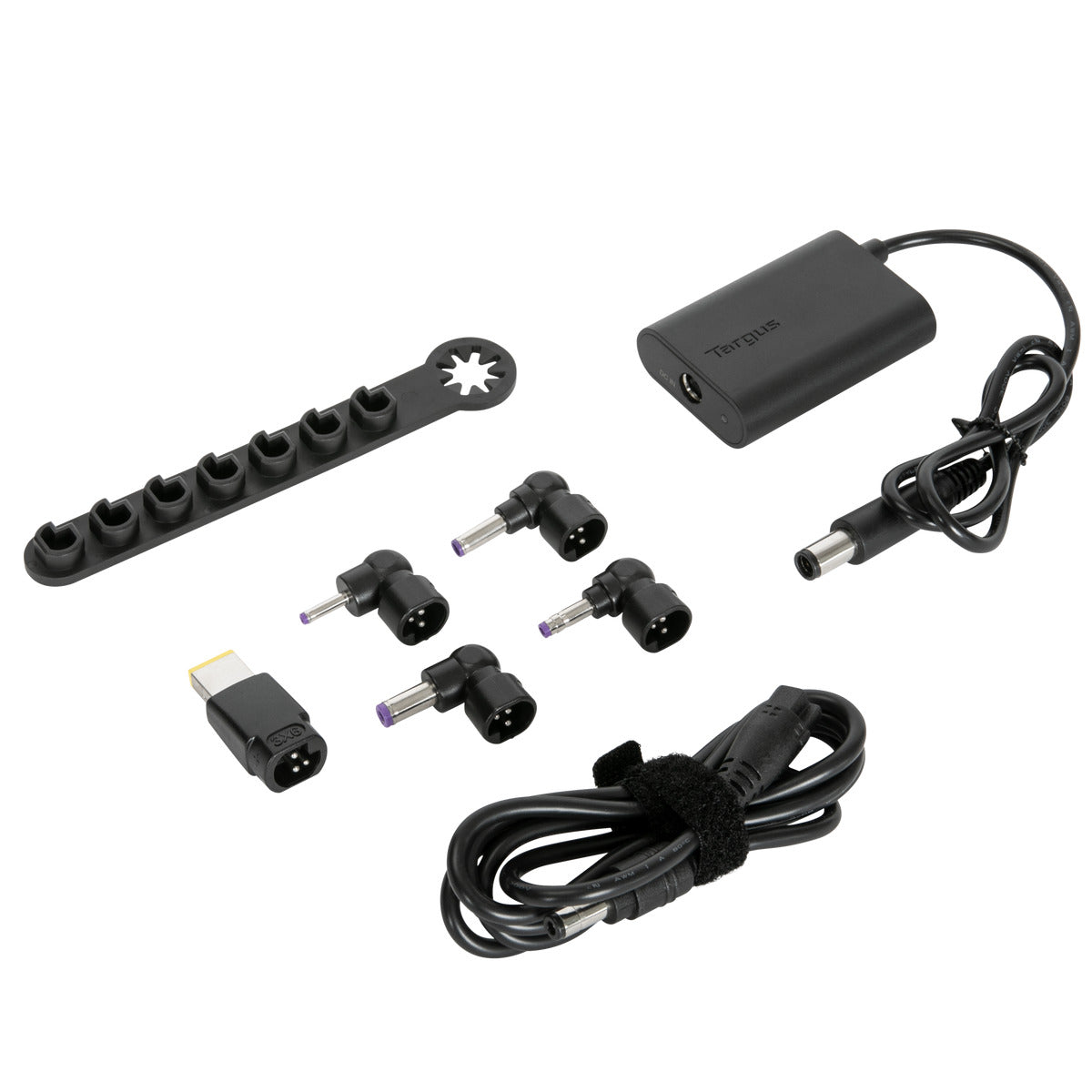 65W DC Power Adapter - Universal Fast Charging for Laptops, Tablets & Phones - Perfect for Travel, Office & Home Use