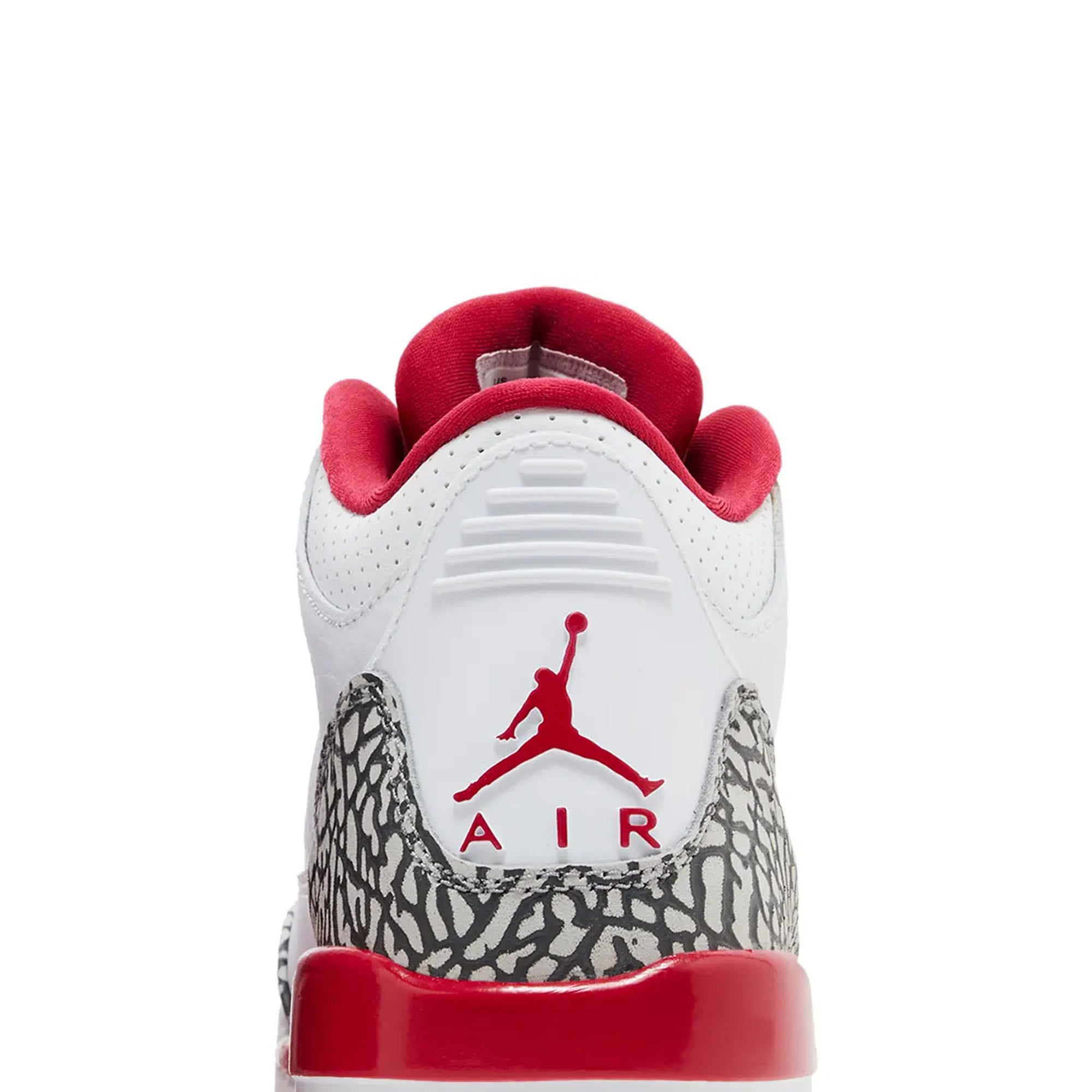 Air Jordan 3 Retro 'Cardinal' GS Basketball Shoes (2022) - Women's Size, Comfortable Cushioning for Casual Wear & Street Style