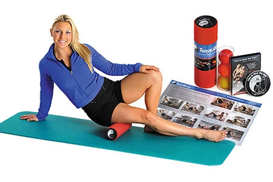 TravelRoller® Deep Tissue Massage Roller for Muscle Recovery & Pain Relief - Portable Foam Roller for Athletes, Yoga & Fitness Enthusiasts - Perfect for Post-Workout Recovery & Home Therapy