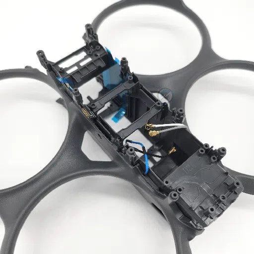 DJI Avata 2 Drone Frame with Antenna & Propeller Guard - Replacement Outer Shell for FPV Racing & Aerial Photography - Perfect for Crash Protection & DIY Repairs