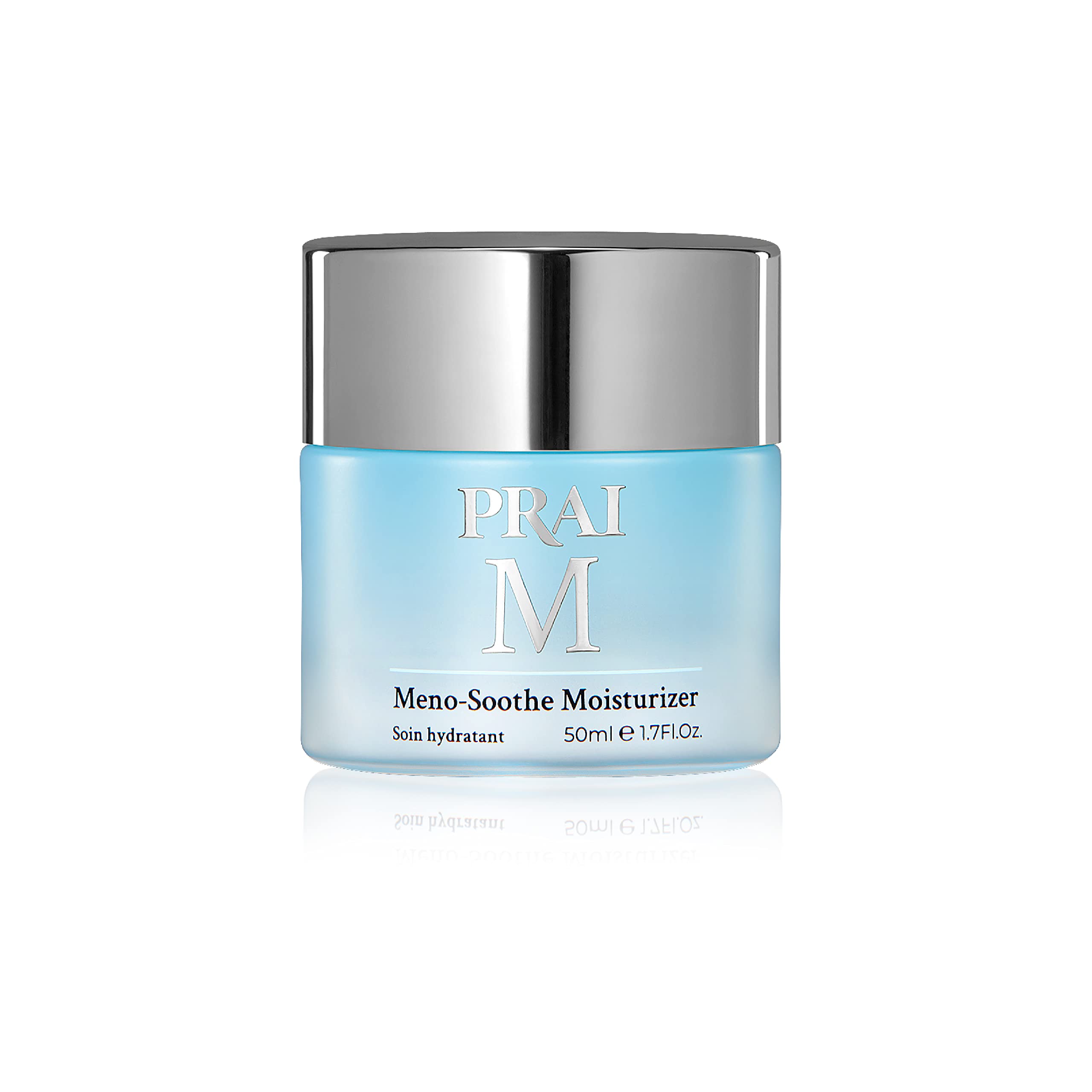 PRAI Beauty M Collection Meno-Soothe Crème-Gel Moisturizer - Anti-Aging & Hydrating Face Cream with Hyaluronic Acid - 1.7 Oz - Perfect for Dry Skin & Wrinkles Reduction - Day & Night Use