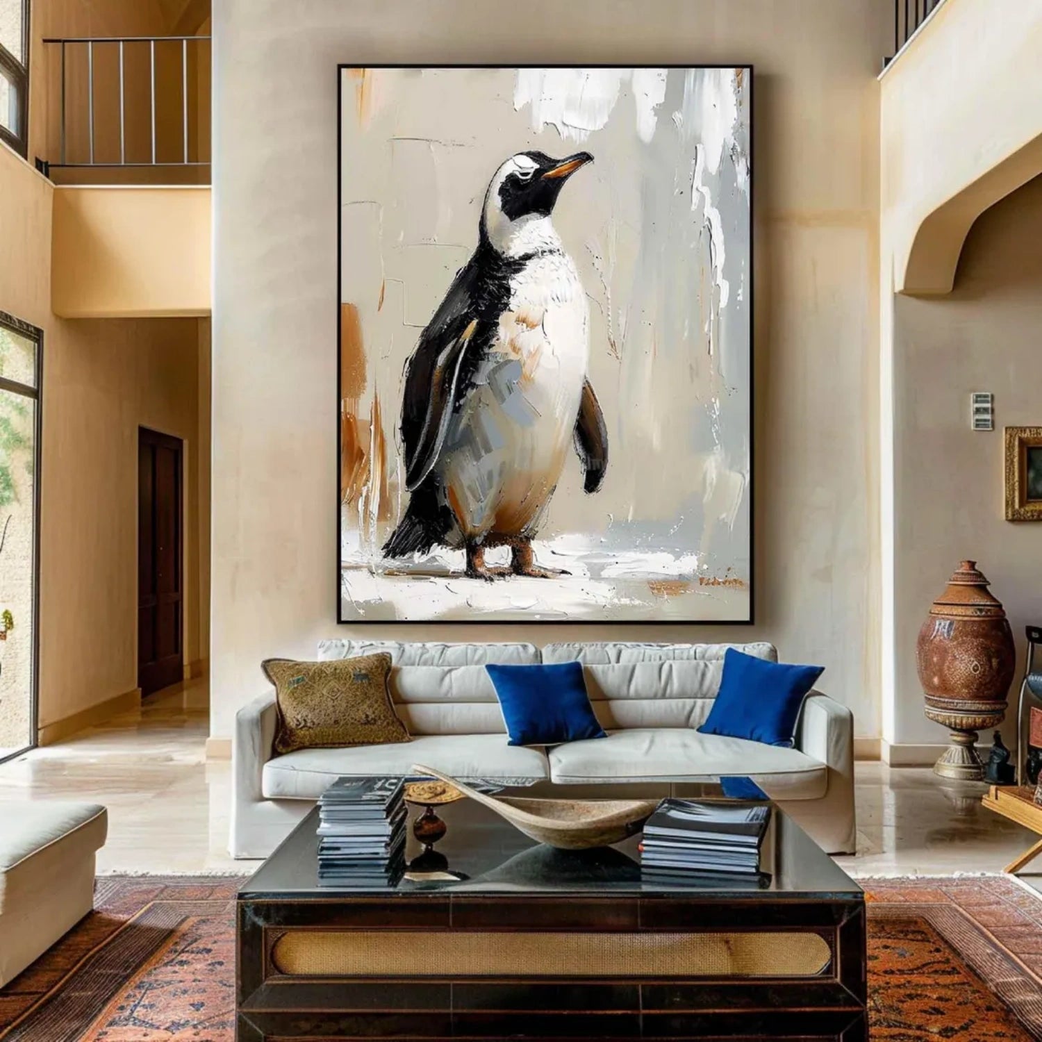 Animal Art Painting #AP120 - Handmade Wildlife Canvas Art for Home & Office Decor | Perfect for Living Room, Bedroom, or Gift