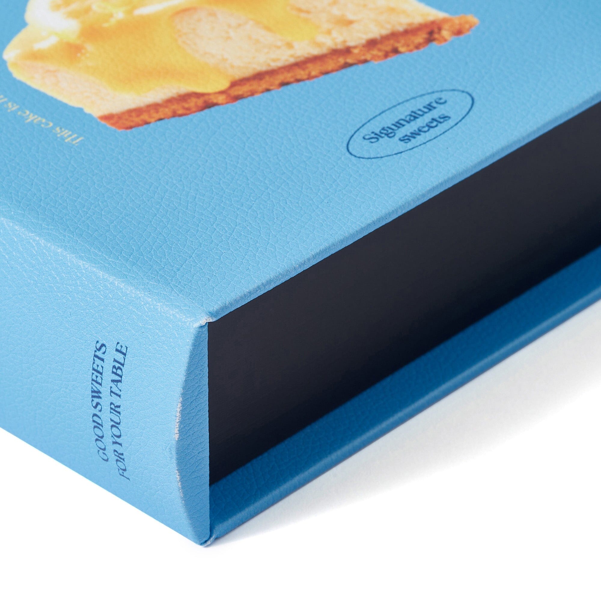 Small Blue Cafe Book Box - Stylish Storage for Books & Coffee Essentials | Perfect for Home, Office & Gifts