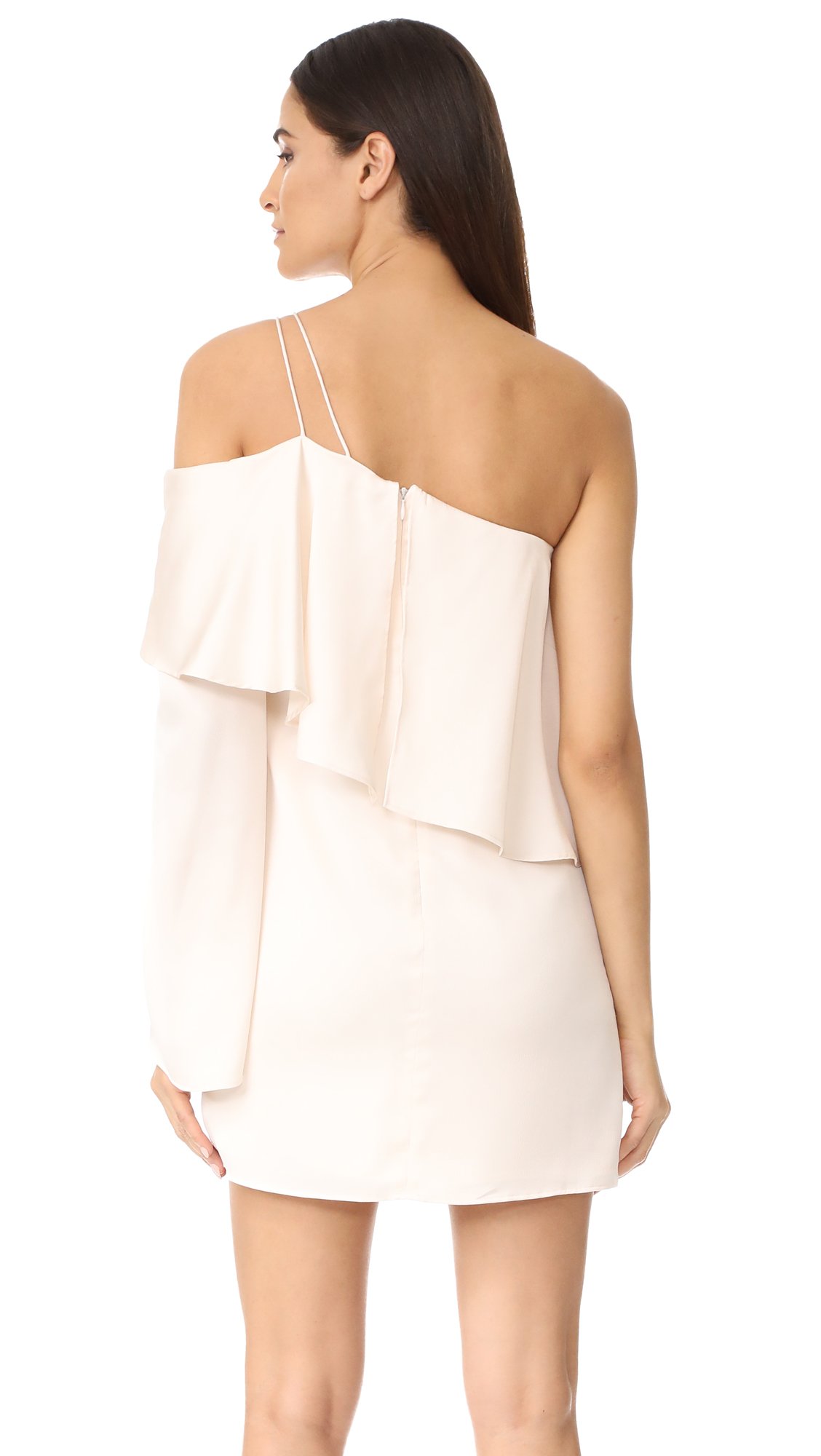 Women's Nothing Even Matters Mini Dress - Chalk Color, Size Medium | Casual Party & Summer Outfit